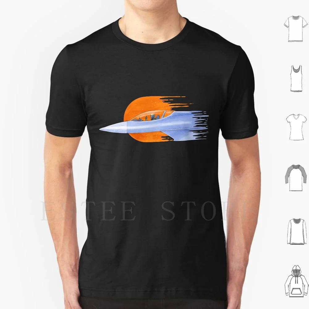 Fighter Pilot T Shirt Cotton Men DIY Print Fighter Pilot Air Plane Pilot F35 War Flying Air Force