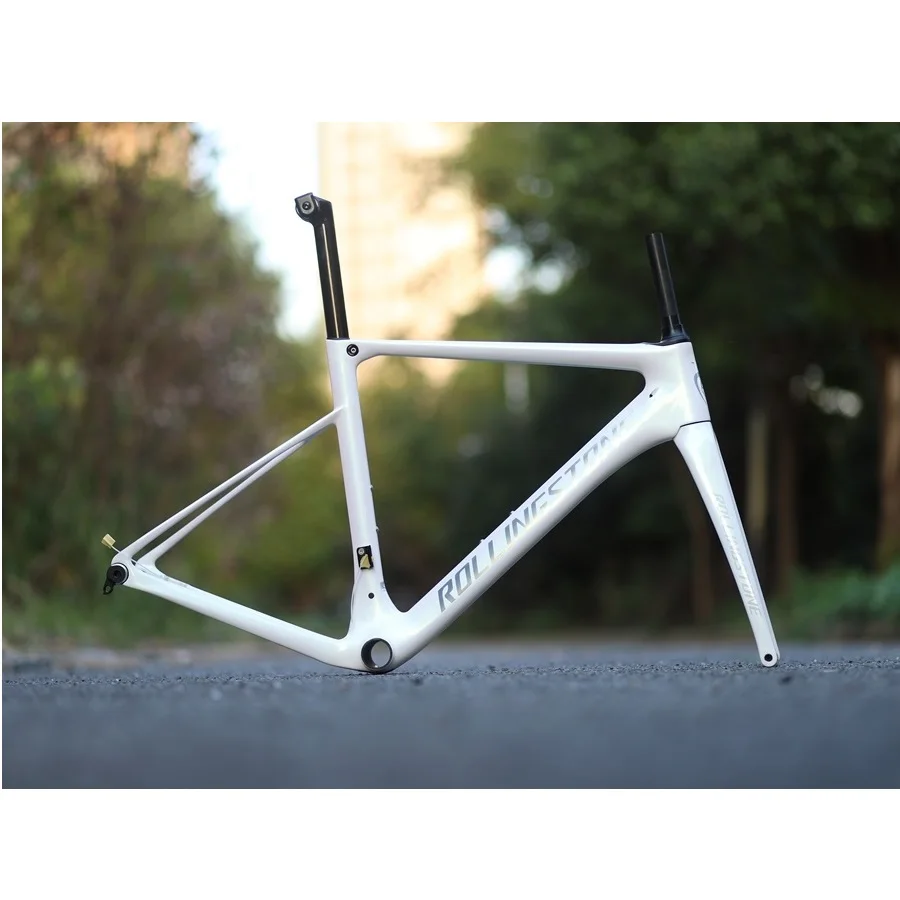 Rolling Stone Carbon PROBING Disc Brake Road Frame set with seat post 46.5cm 49cm 52cm 55cm