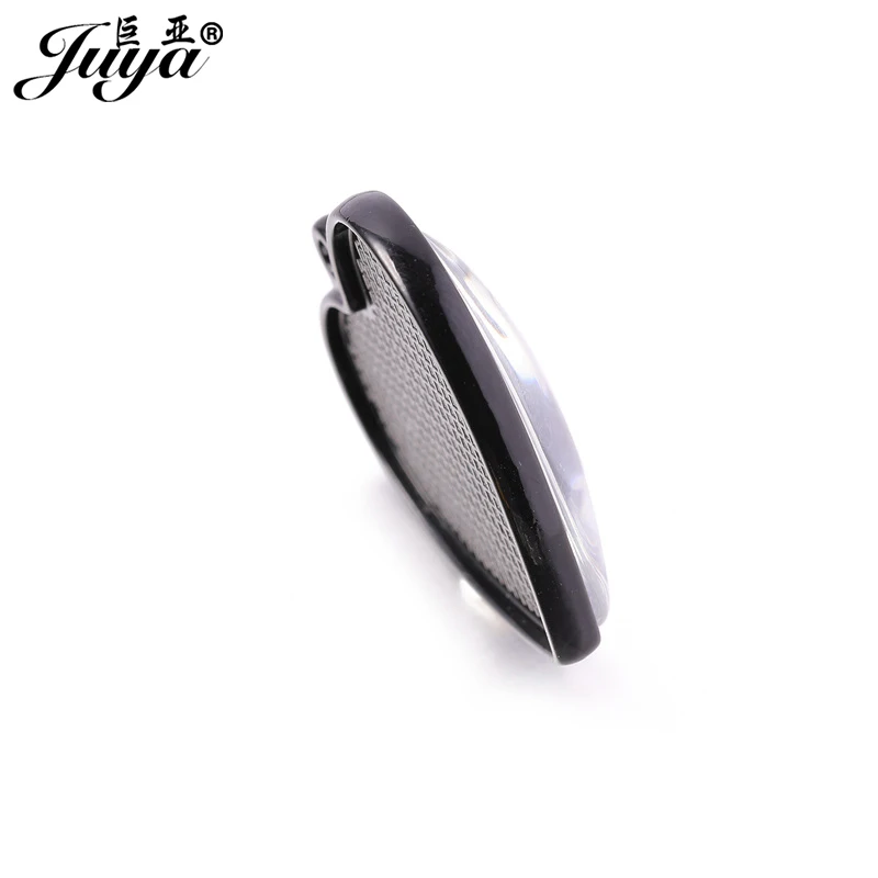 10 Stück doppelseitige 30 mm Herz-Cabochon-Basisfassung, Schmuckherstellung, Zubehör für DIY handgefertigte Anhänger-Halsketten-Schlüsselanhänger-Ergebnisse – Detail 3