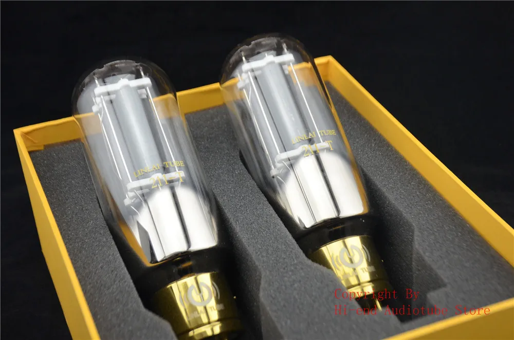 Linlai Treasure 211-T Vacuum Tube High Fidenlity Audio Tube Amplifier Replace PSVANE/SHUGUANG 211VALVE