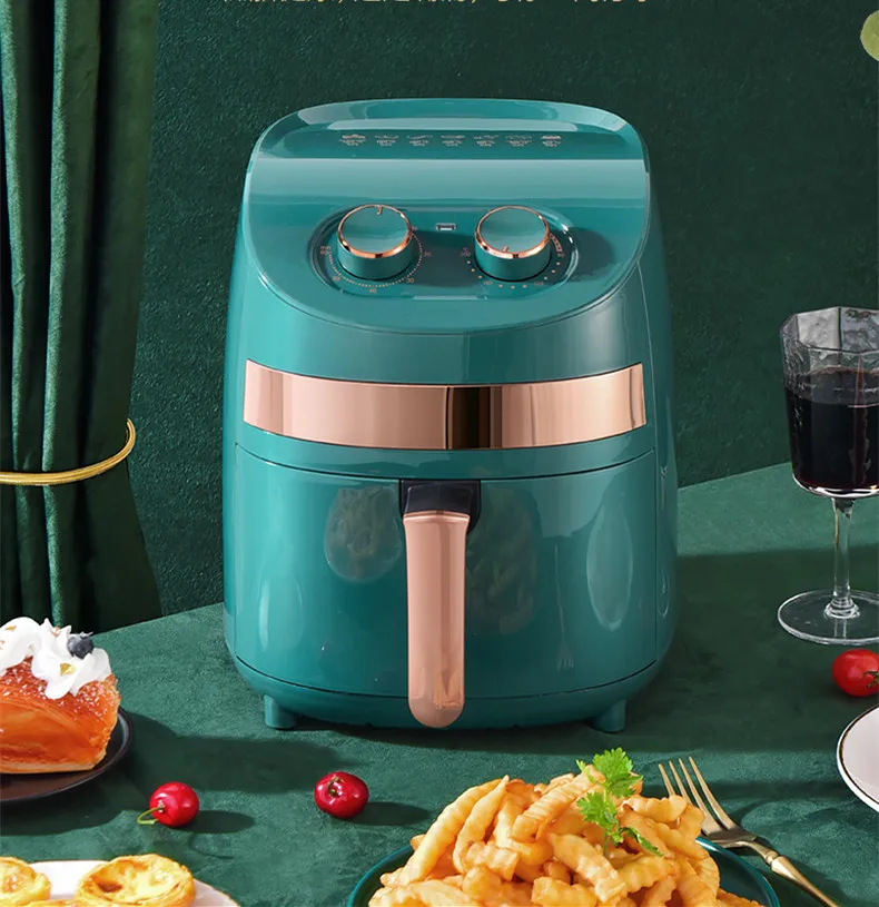 220V 3.7L Electric Air Fryer Intelligent Oil-free French Fries Household Electric Frying Machine