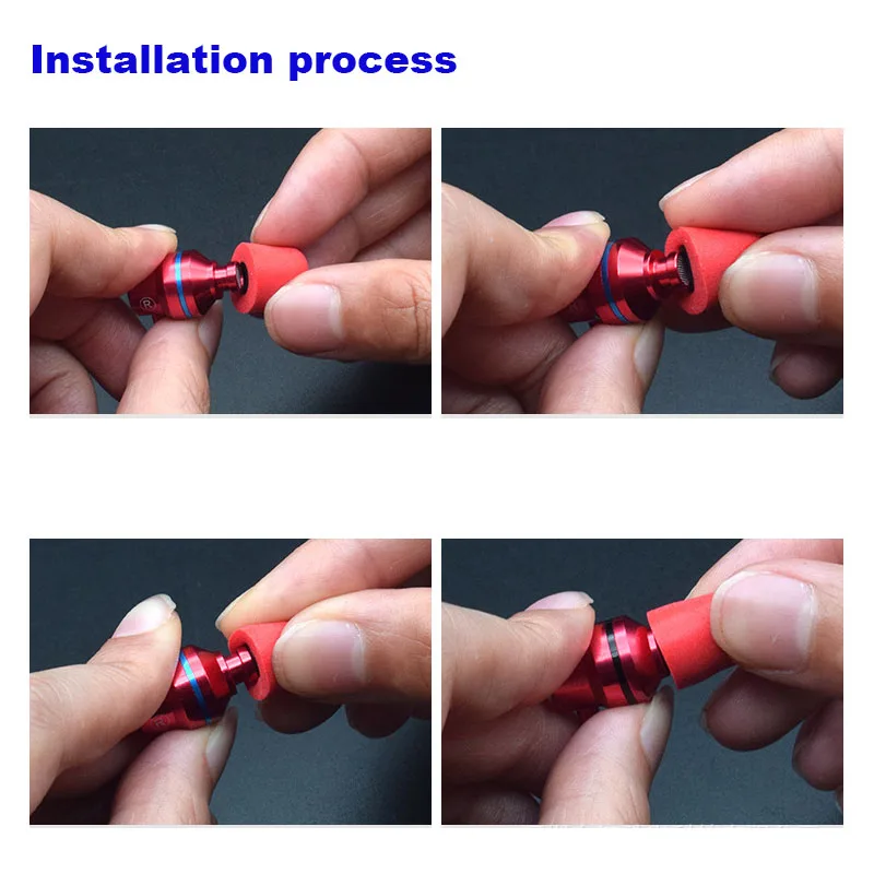 4 개/2 쌍 메모리 폼 팁 이어 패드 T400 4.9mm (L M S) 구경 절연 이어 폼 이어 패드 인 이어 이어 버드 4.5mm-5.5mm 헤드셋