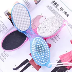 Feet Stone Two Sides Random Color 4 in 1 Cleaning dust dead skin Foot Care Callus Brush Pumice Grinding