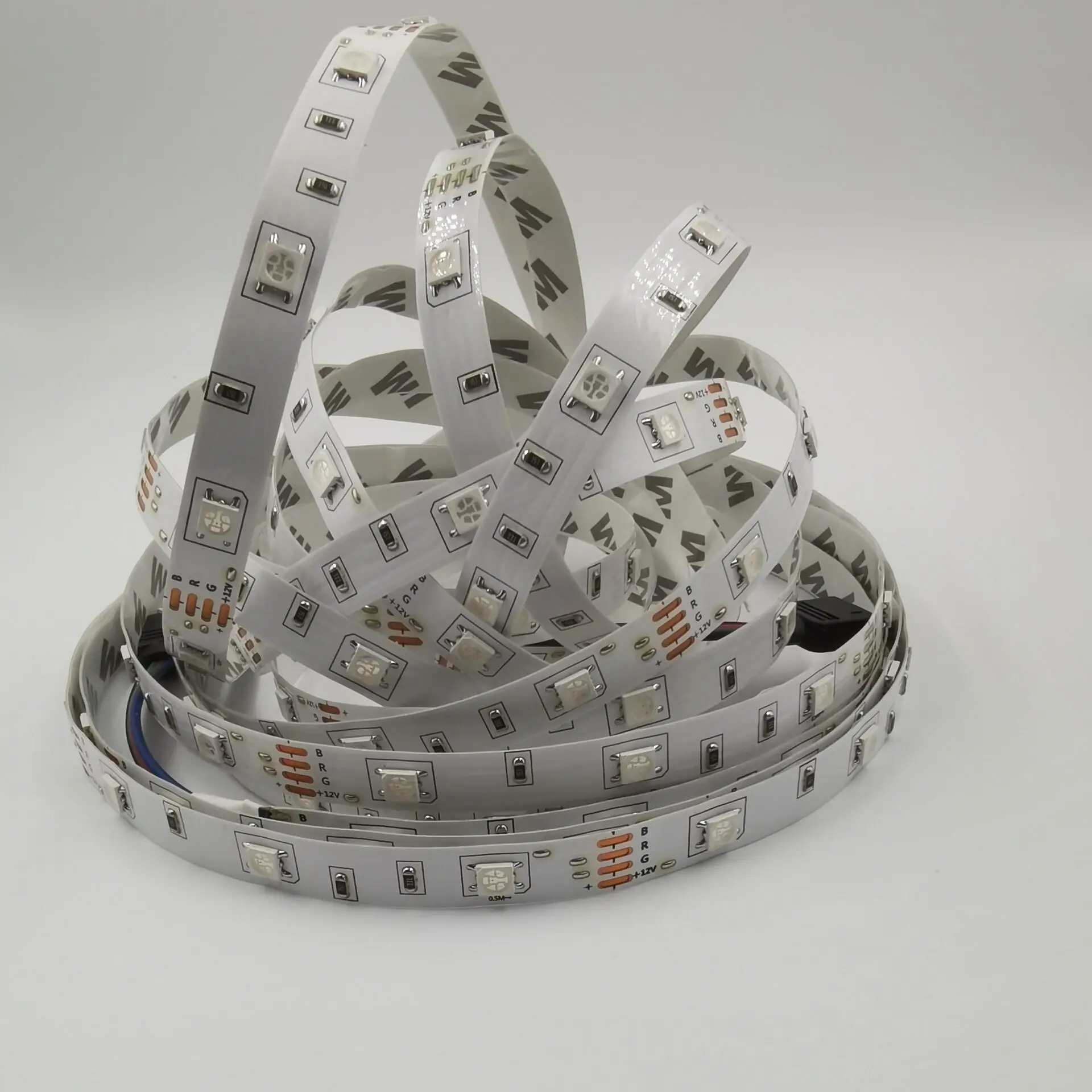 

DC12V 24V 5050 LED Strip RGBW Flexible LED Light 60LED/m NW 4000K IP20/IP65 RGB+White/+Warm White RGBCCT Tape for decoration