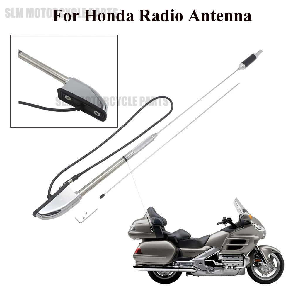 Motorcycle Radio Radio Antenna Suitable For Honda GoldWing GL1500 2006 - 2016 Goldwing 1800 GL1800 2001-2017 2016 2015 2014 2013