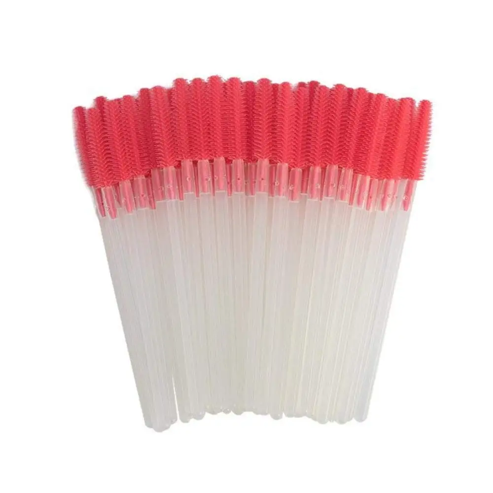 Brosses à cils jetables en Silicone, 500 pièces/lot, applicateur d'extension de cils, bobines, baguettes de Mascara, outils de maquillage