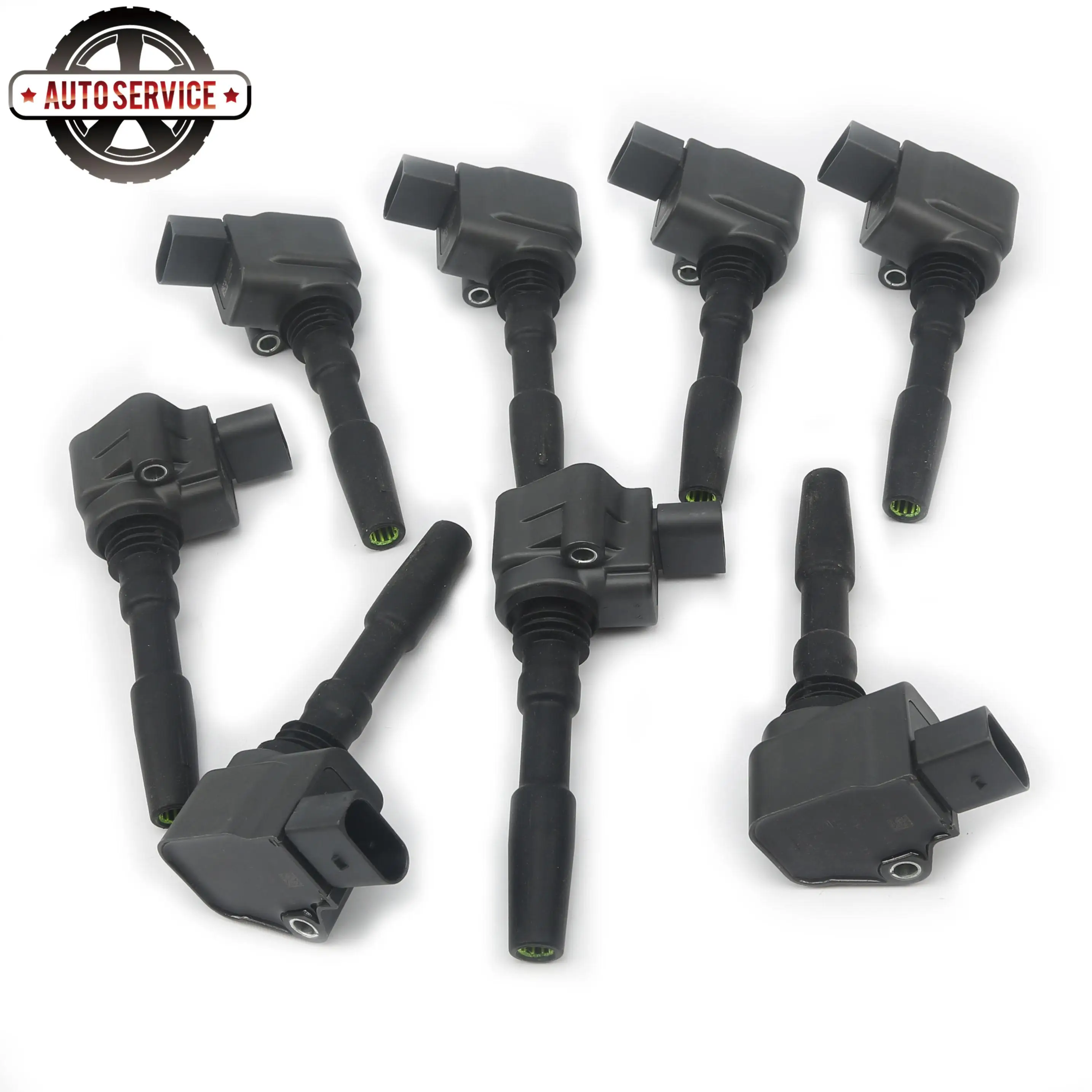 Ignition Coil Set 079 905 110 L For Audi A6 A7 Sportback A8 S8 RS6 RS7 Bentley Continental GT3-R 4.0TFSI V8 DDTA CTFA 079905110F