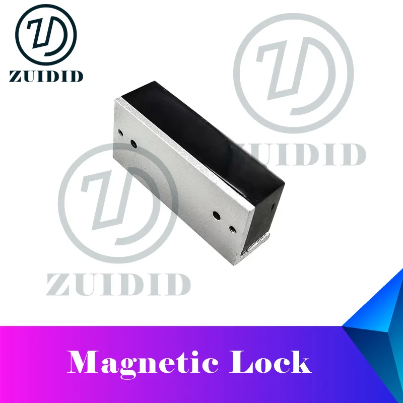 12V Magnetic lock Escape Room Spare Parts installed on door use the electromagnetic lock to open or close door