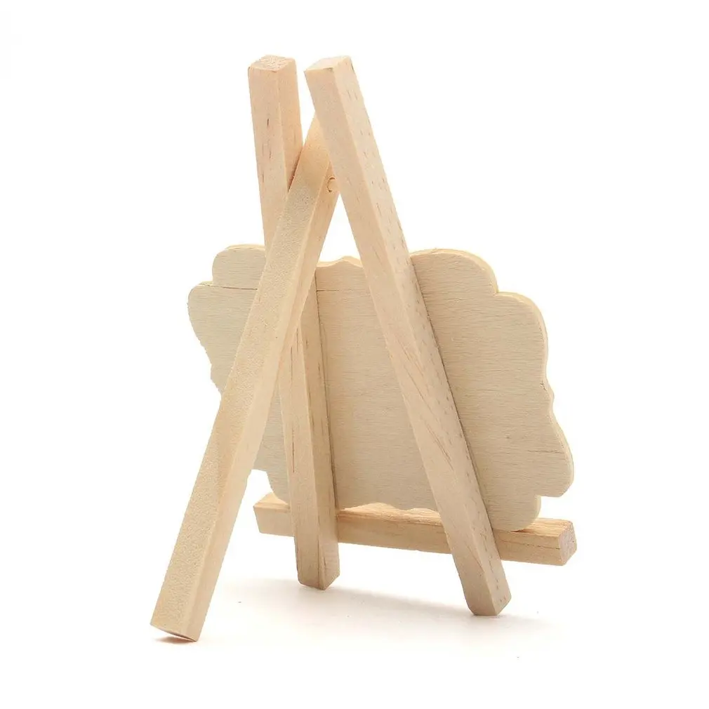 Wooden Blackboard Universal Message Board 10 PCS/Set Mini Chalkboard Portable Children Writing and Drawing Blackboard Toy