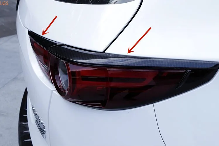 

For Mazda CX-5 2017-2020 High-quality ABS Chrome Taillight eyebrow Decorative strip Anti-scratch protection car accessories