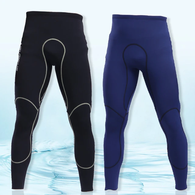 Pantalon de combinaison de plongee en neoprene pour homme leggings chauds serre natation plongee en apnee kayak hiver 2mm AliExpress