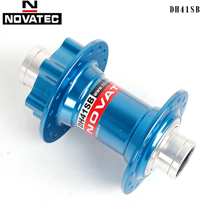 NOVATEC bicycle front hubs parts AM DOWNHILL DH 20mm*110mm 32H Bicicleta accessories Barrel shaft DH41SB bike bearing front drum