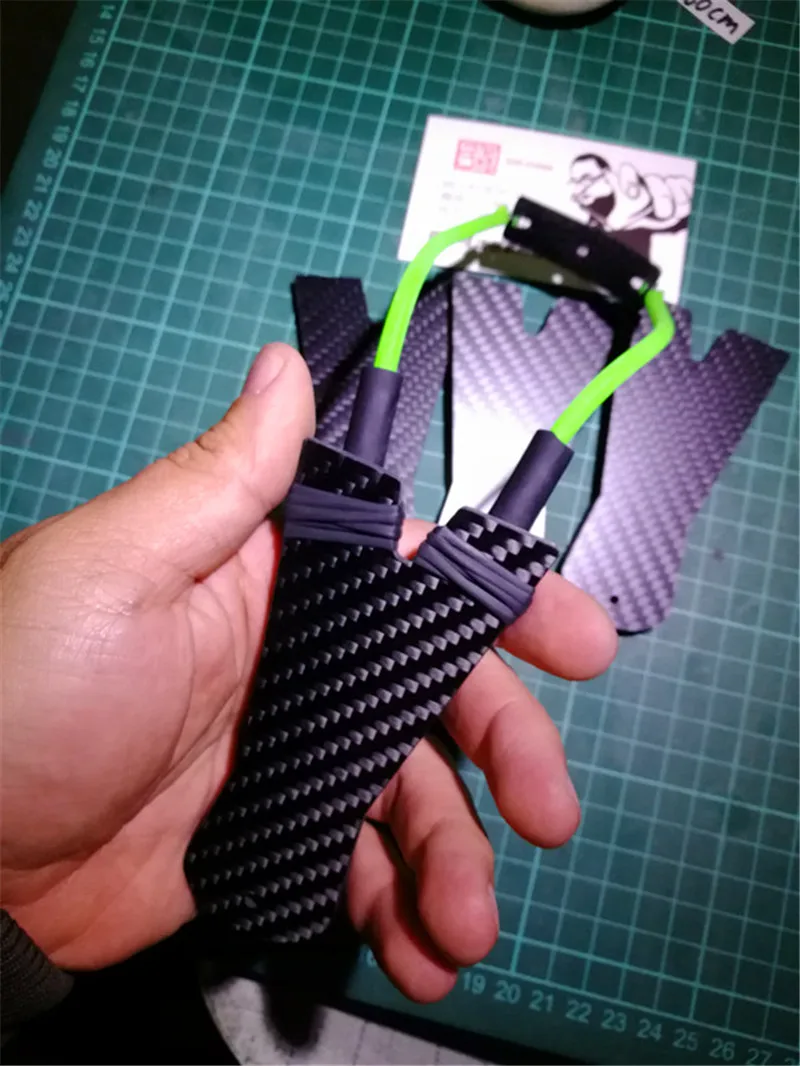 Carbon Fiber OPFS Slingshot for Rapid Shooting