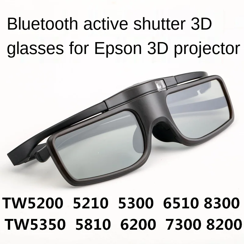 Bluetooth active shutter 3D glasses for Epson TW5210/5400/5600/8200/9300 projector