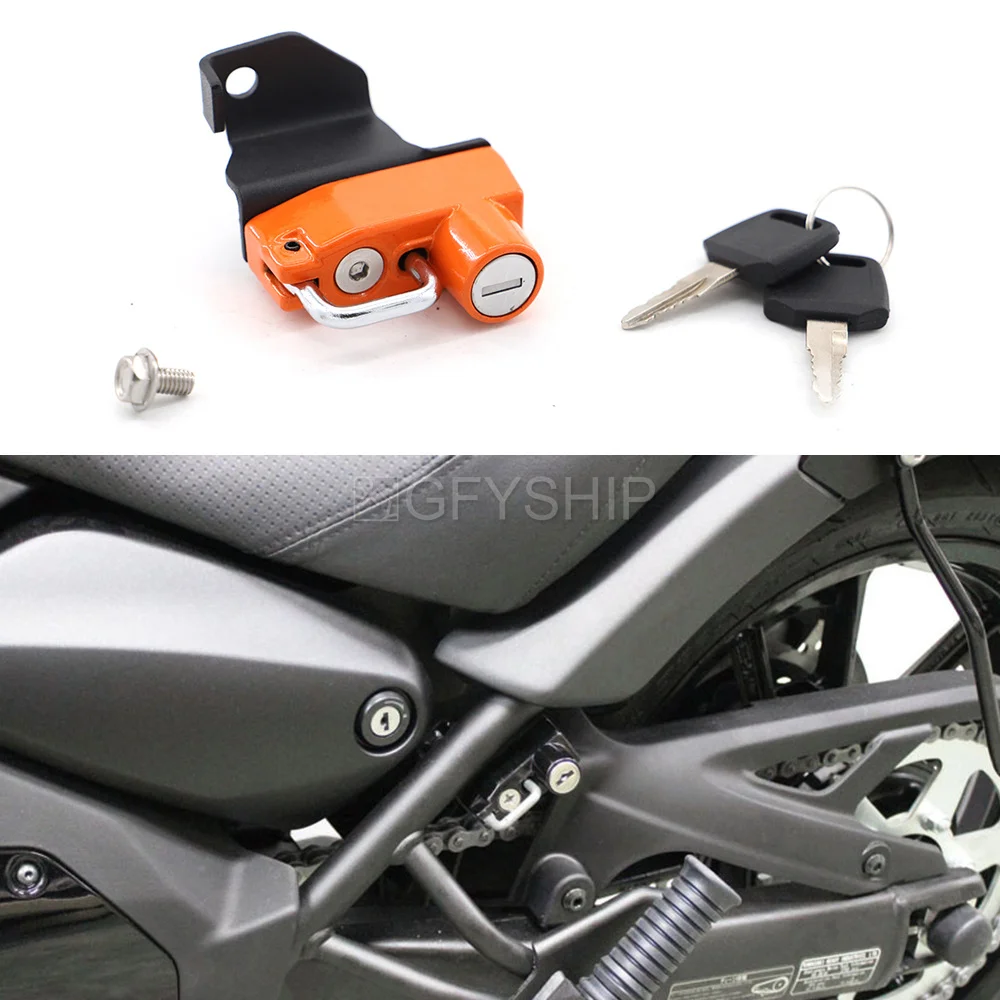 Motorcycle Durable Security Anti-Theft Key Helmet Lock For Suzuki V-Strom 250 2017-2021 Bloqueo De Casco