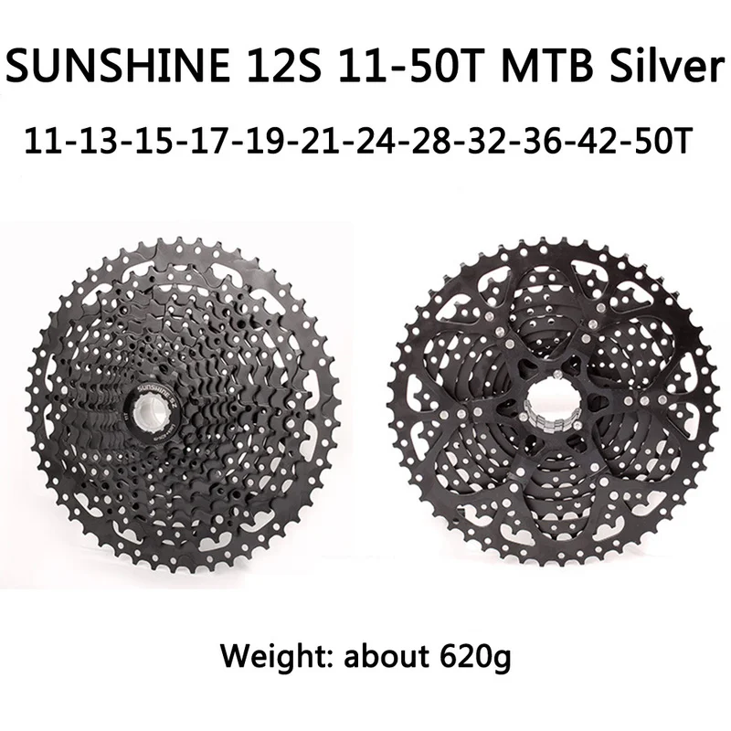 

12Speed Freewheel MTB Mountain Bike Bicycle Cassette Flywheel 46/50/52T for Shimano SRAM