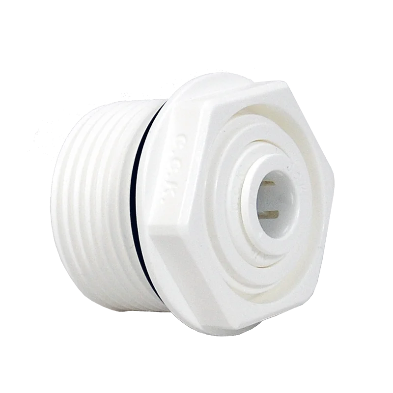 Reverse Osmosis Water Filter Fitting Straight Adaptor 3/8