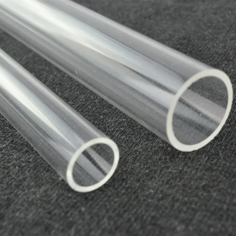 Diameter 25/30/40/50mm PC Tube Plastic Clear Pipe Polycarbonate Tubing LED LIGHTing Outside Lampshades Aquarium Tank Fitting