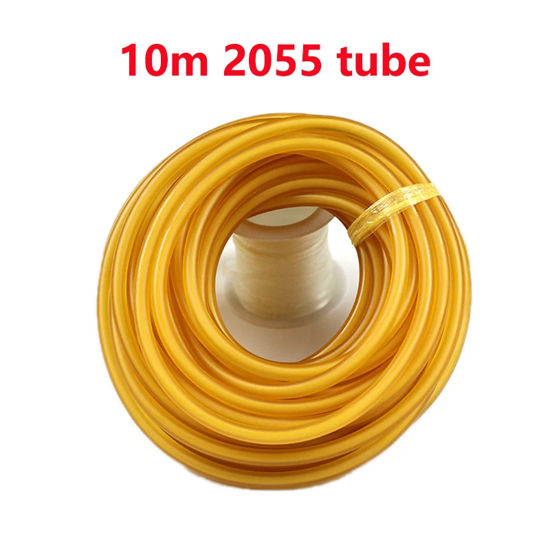 10m 2055 Slingshot Rubber Tube 5.5mm Diameter Tubing Band for Slingshot Hunting Catapult Elastic Part Fitness