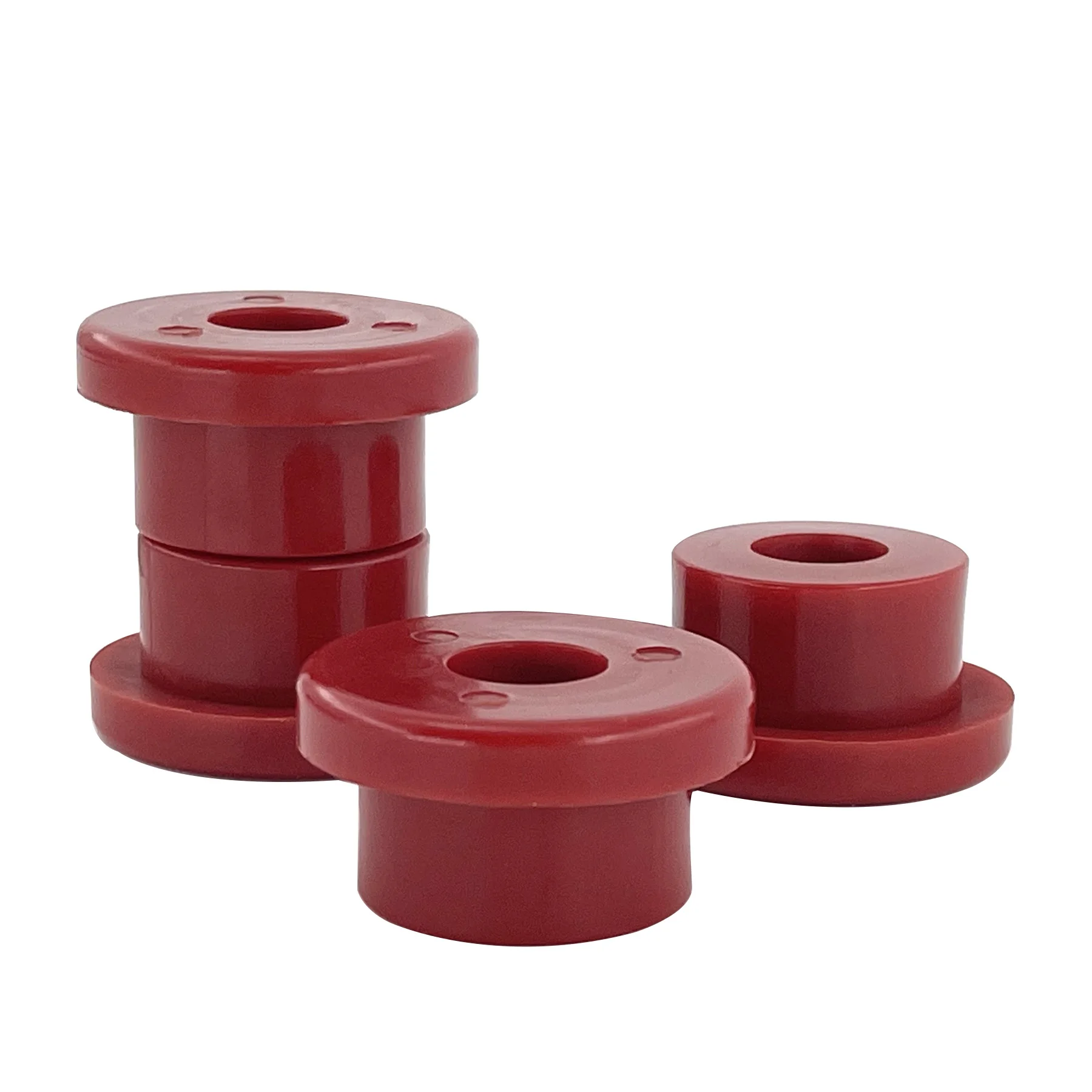 Red Motorcycle Handlebar Riser Damper Bushings Fit For Harley Softail Dyna Sportster 1986-2017 P/N 56165-03