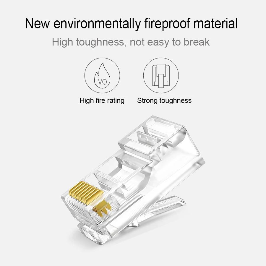 xintylink rj45 connector ethernet cable rg rj 45 Plug Cat5 Cat5e jack utp unshielded Network Modular conector 8p8c lan keystone