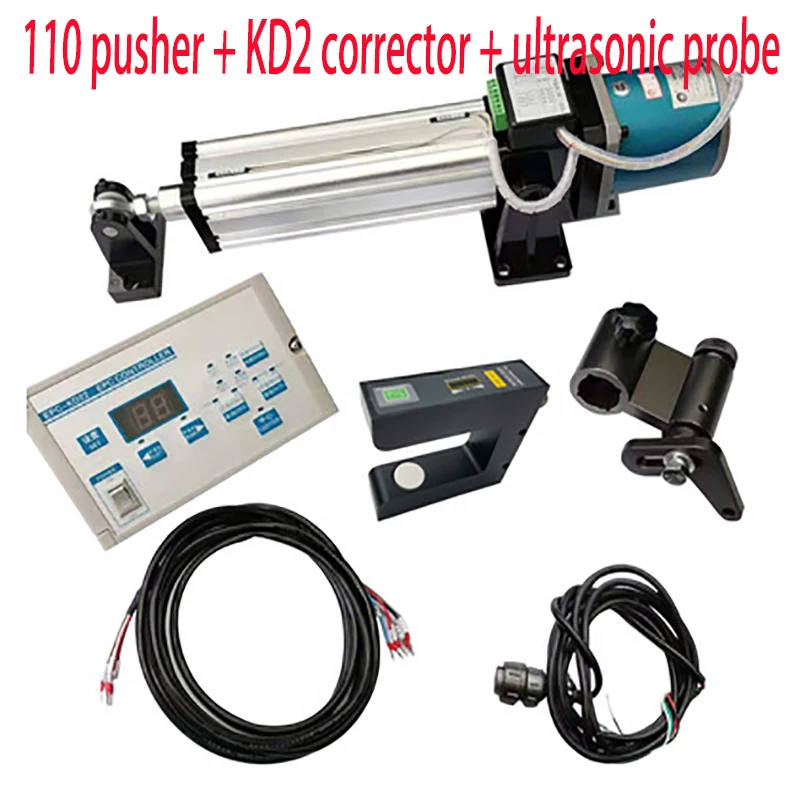 EPC-KD12 Ultrasonic Correction Controller Synchronous Motor เบรคติดตามด้านข้างสายดำเนินการอัตโนมัติ Photoelectric Sensor