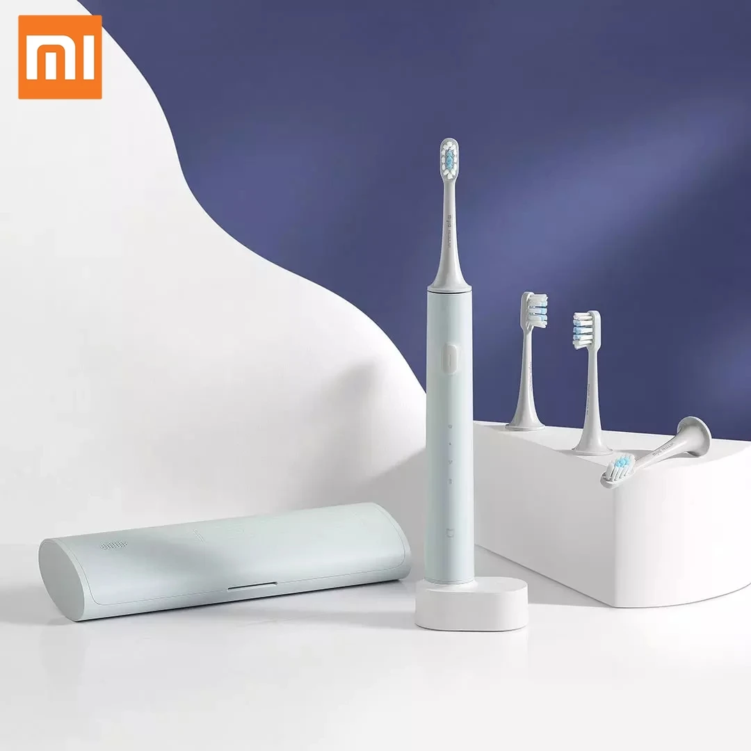 Xiaomi Mijia Sonic Electric Toothbrush T500C Wireless Rechargeable Waterproof Ultrasonic Automatic MI Tooth Brush Work Mijia APP