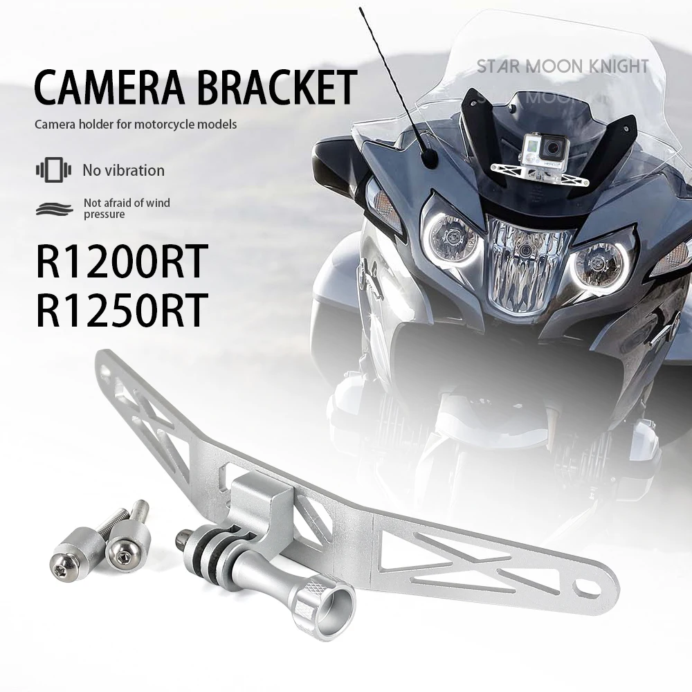 For BMW R1200RT R 1200 RT 2014 - on R1250RT R 1250 RT Motorcycle Accessories Recorder Holder for GoPro Camera Bracket CamRack