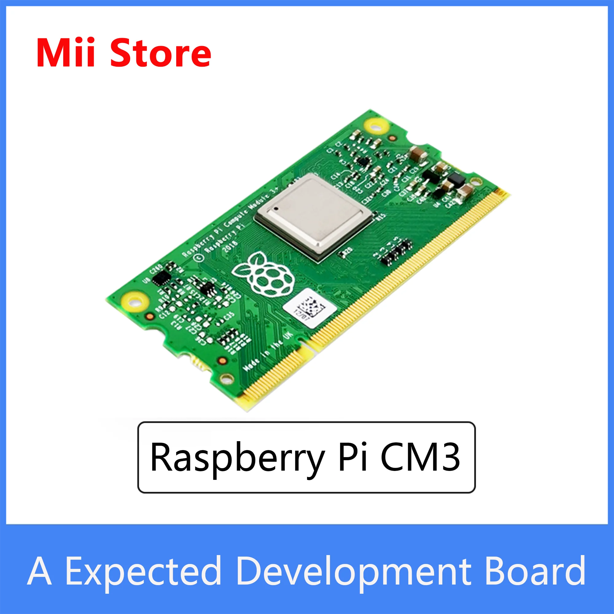 Raspberry Pi Compute Module 3 Developed board 1GB RAM 64-bit 1.2GHz BCM raspberry pi 3 SODIMM connector supports window10