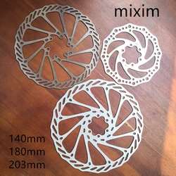 Stainless Steel Disc Brake Rotor MTB road  Brake Disc 140mm 180mm  203mm 44mm 6-bolt,centerline bike brake rotor