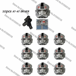 10PCS AT-AT PILOTS Drivers Building Blocks Bricks Star Action Figure Wars Toys Kids