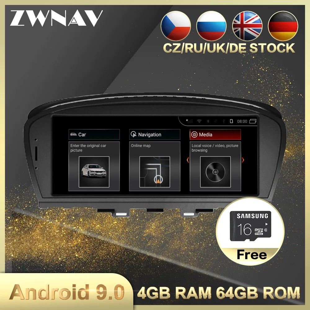 4G+64G Android 13 Car multimedia Player GPS Navi For BMW 7er E65 E66 2001-2008 car auto radio stereo head unit wifi BT free map