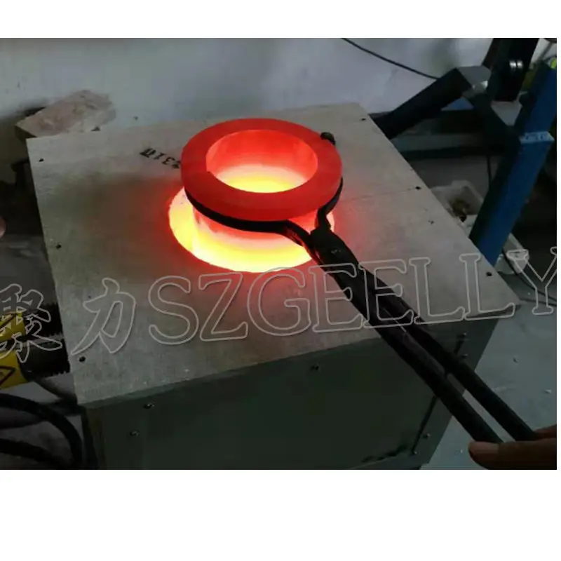 stationary Induction Heating Melry Induction Heating Melting Furnace with Foot Swtich to Lift The Crucible out