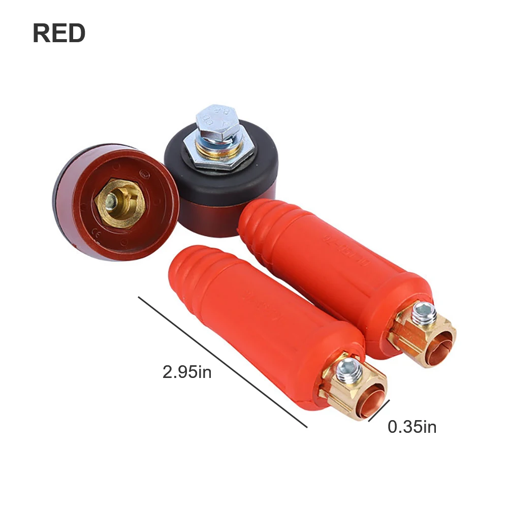 1PCS Rapid Fitting Europe Welding Machine Cable Connector DKJ 10-25 Quick Connector Welding Machine Plug Socket Quick Connector