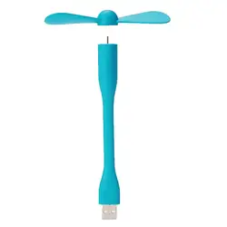 Neue USB Lüfter Elektronische Gadget Ventilador Led Usb Mini Ventilator Tragbare Flexible Kühler Geeignet Für Laptop Smartphone