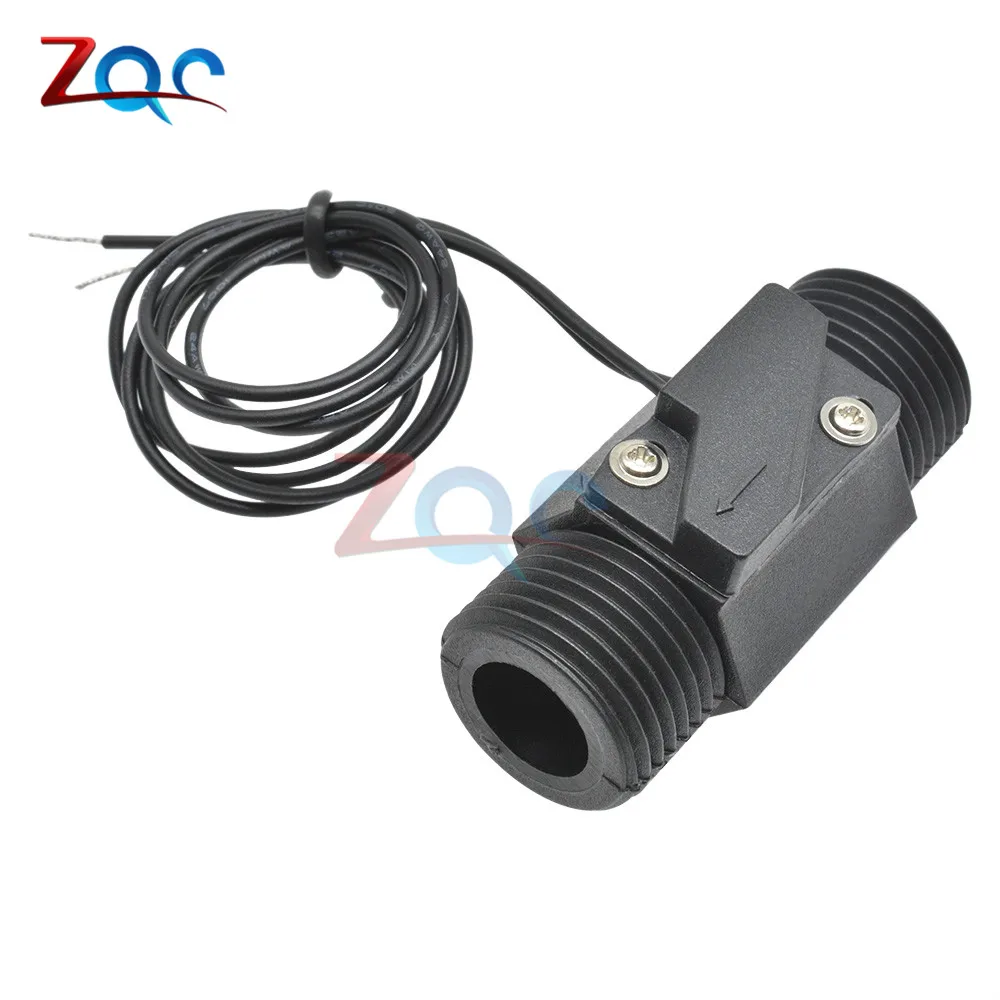 AC 220V 10W 3A 22mm Water Flow Switch Vertical/Horizontal Water Sensor Magnetic Control Switch G1/2Inch BSP Thread