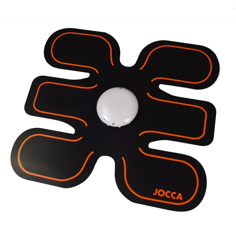 ELECTRO JOCCA ABDOMINAL musculator. Flat-belted FITNESS apparatus for home. Muscle trainer to tone and lose weight.