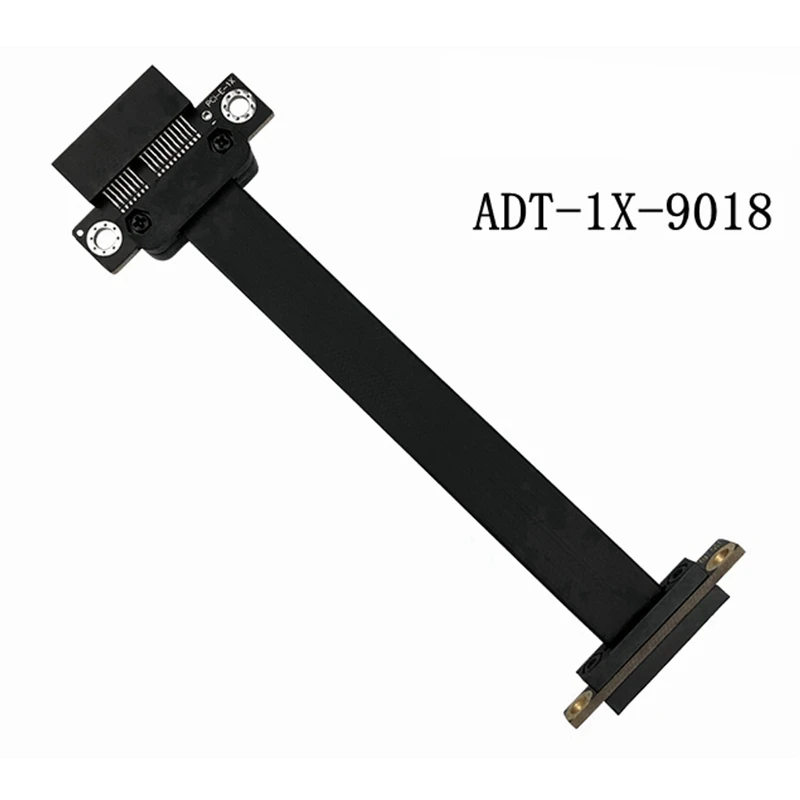 90องศา PCI-e PCI Express 36PIN 1X Extender Gold-Plated Connector (180องศา20ซม.Pcie Riser สาย)