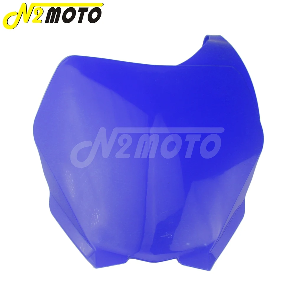 For YAMAHA YZ125 YZ250 YZ250F YZ450F WR250F WR450F YZ 125 250 250F 450F WR 250F Motocross Plastic Fairing Front Number Plate - Image 4