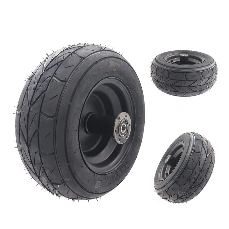 6 Inch 10*6.00-6 Tubeless Tire 10x6.00-6  Front Wheel With Hub for Small Citycoco Electric Scooter Modification Parts