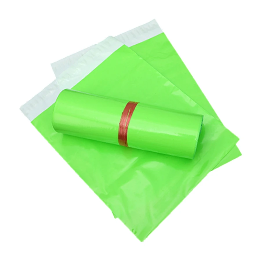 

50PCS Green Courier Bag Envelope Clothes Packaging Bag Waterproof Shipping Bags