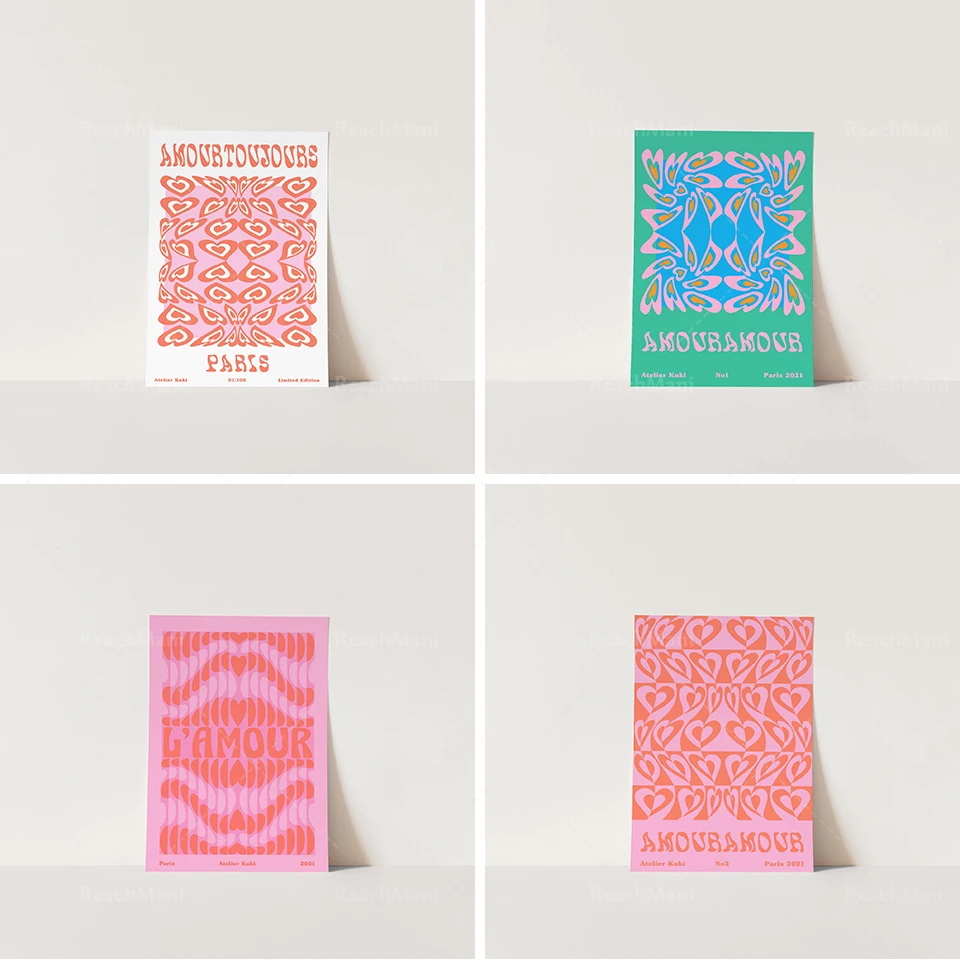 إيقاع | فن الحائط في السبعينيات |   ميليو دو سيكل مودرن |   طباعة فنية |   سنوات 1970 |   أمور