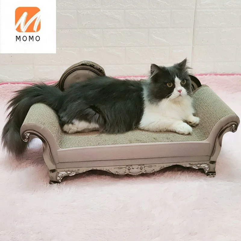 Luxury Cat Sofa Daily Cat Nest Sleeping Bed Multi-Purpose Corrugated Paper Cat's Paw Version