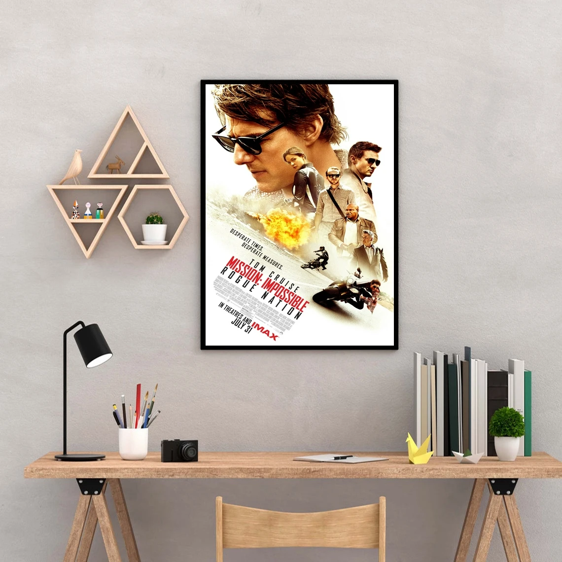 Mission Impossible - Rogue Nation Classic Movie Poster Canvas Print Home Decoration Wall Painting ( No Frame )