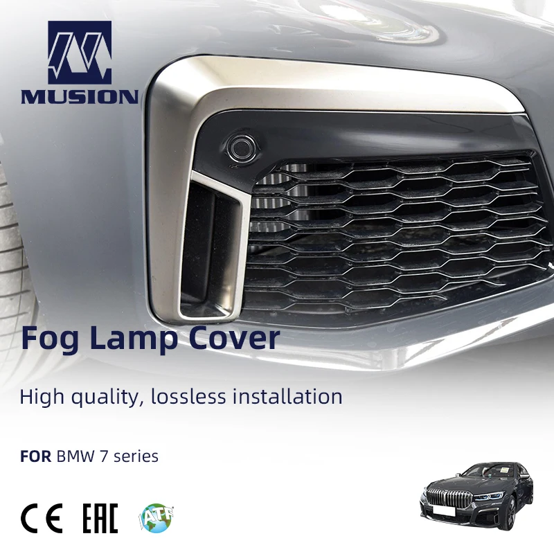 Auto Chrome Accessories For BMW 7 Series G12 Fog Lamp Cover From China Factory Musion OE 51118077602