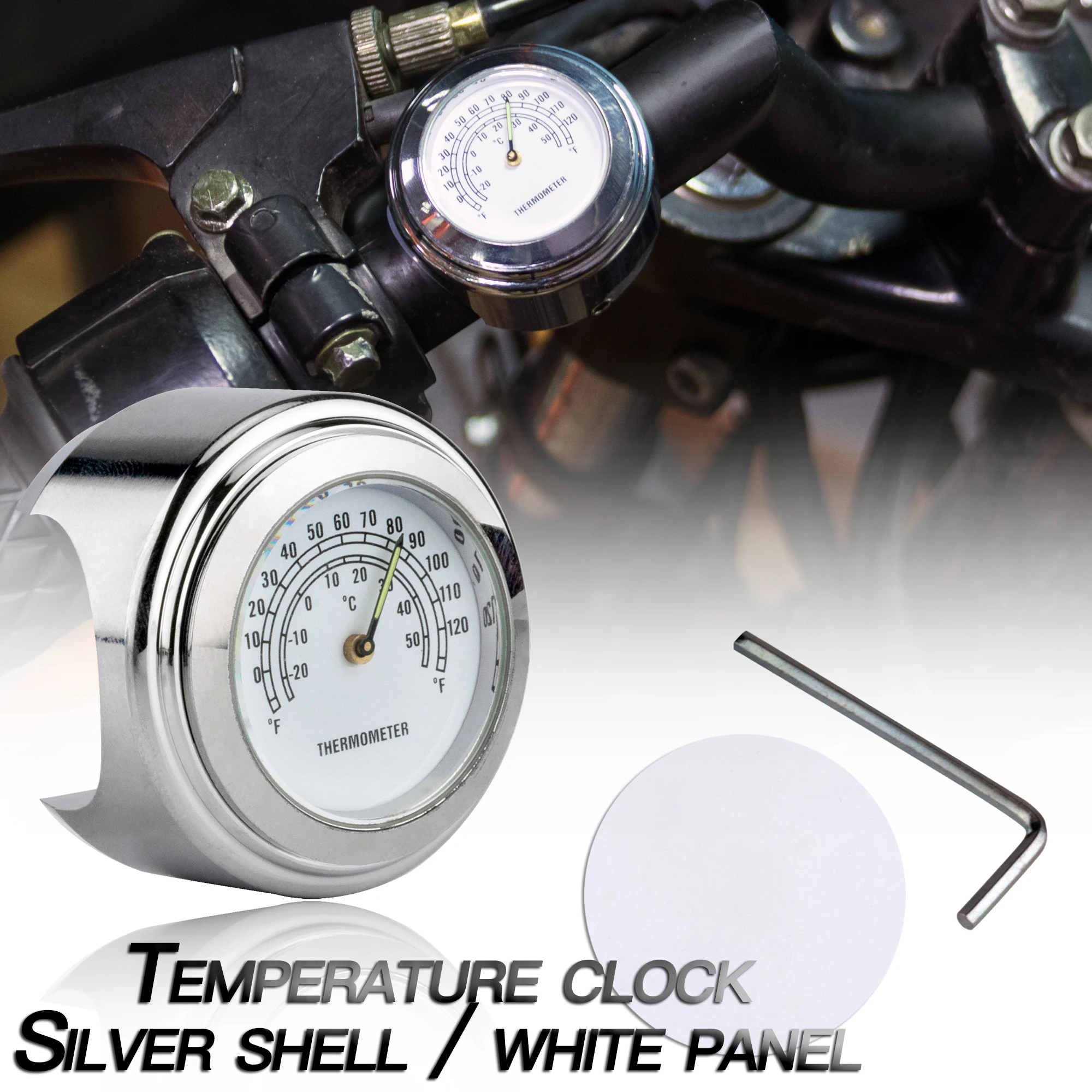 Motorcycle  Quartz Clock 7/8