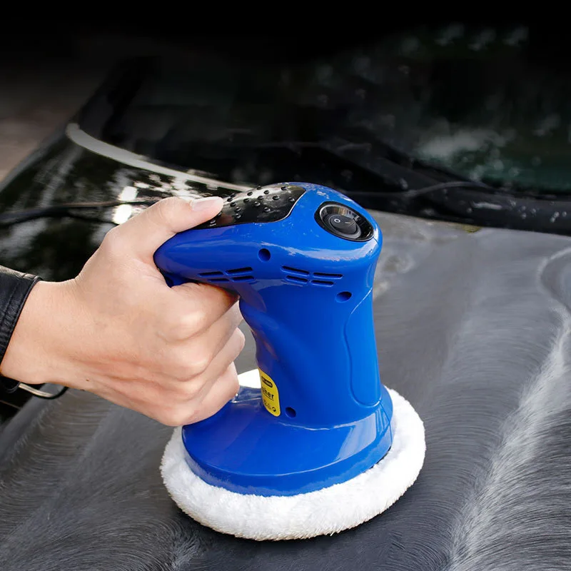 Electric Car Polisher Waxing Polishing Machine Kit Automation Cleaning Waxing Tools 12V 40W Polishing Machine