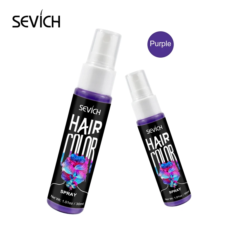 Sevich 5 Color Hair Color Spray Instant Hair Color Hair Styling Product 30ml Temporary Hair Dry Color Fashion Beauty Makeup
