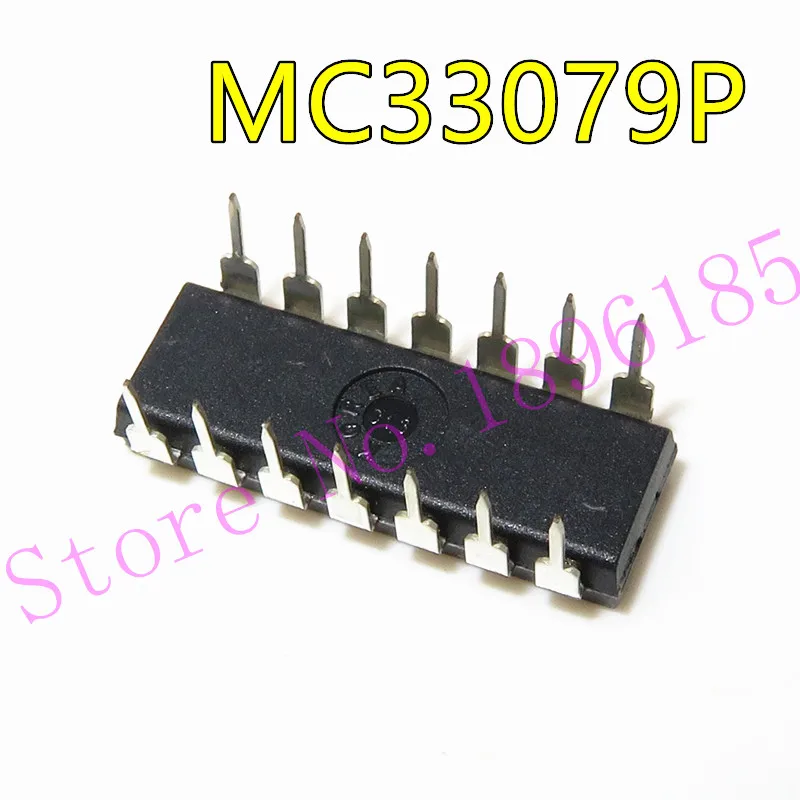 1pcs/lot MC33079P MC33079 DIP-14 In Stock DUAL/QUAD LOW NOISE OPERATIONAL AMPLIFIERS