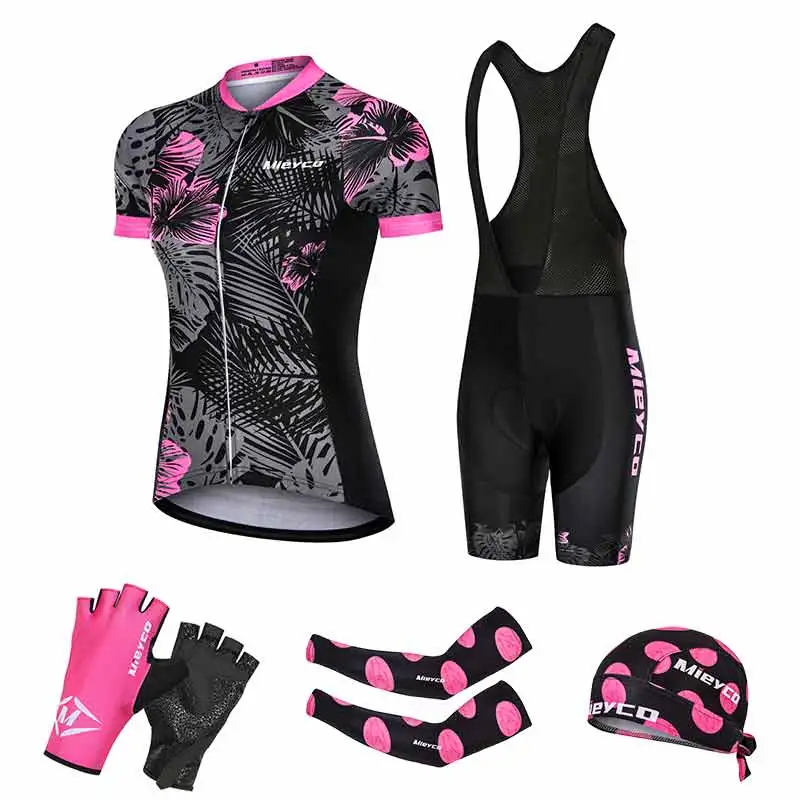 Women\'s Cycling Clothing Summer Mountain Bike Clothing Pro Team Bicycle Clothes Anti-UV Ropa Ciclismo Cycling Clothing Female